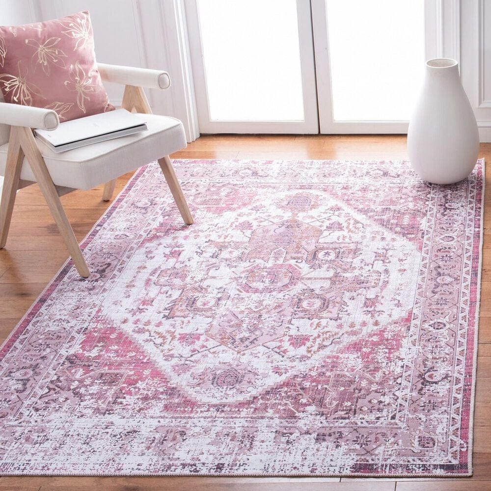 Safavieh Serapi SEP553 5&#39;3&quot; x 8&#39; Ivory and Rust Area Rug, , large
