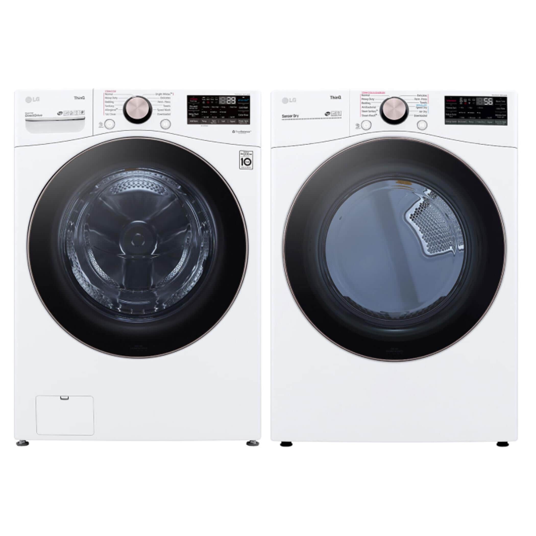 Washing pillows in lg front loader clearance