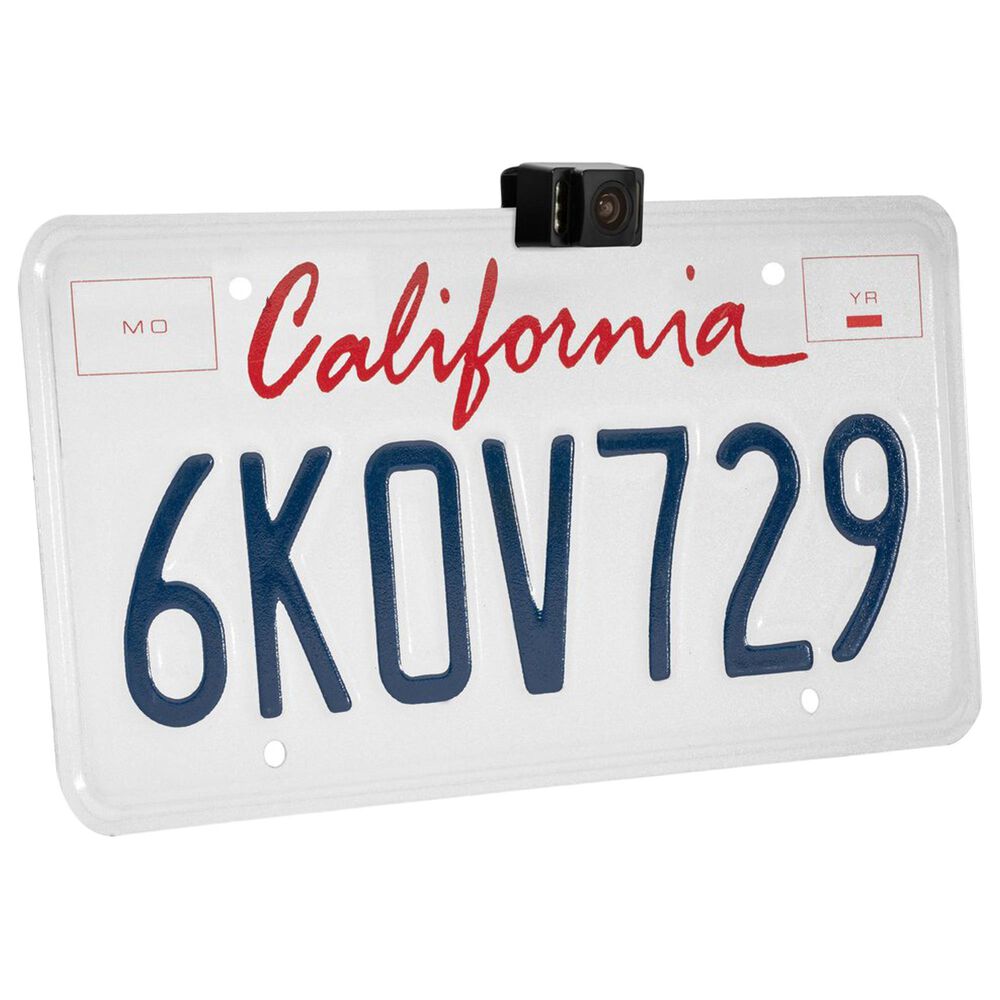 Das Companies Concealed License Plate Backup Camera with Night Vision and Active Parking Lines, , large