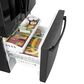GE Appliances 25.6 Cu. Ft. Capacity 3-Door French Door Refrigerator in Black, , large