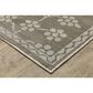 Oriental Weavers Intrigue INT01 2"3" x 7"6" Grey Runner, , large