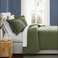 Pem America Essential Cotton 3-Piece King Comforter Set in Green, , large