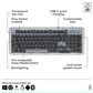 Logitech Alto Keys K98M Wireless Mechanical Keyboard in Graphite, , large