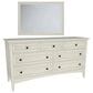 Stickley Furniture Revere 7-Drawer Dresser and Mirror in Ember, , large