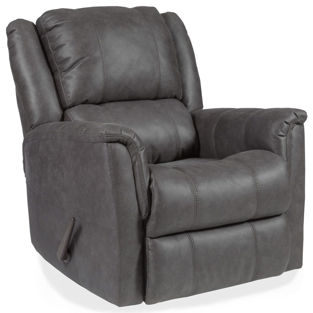 Homestretch Swivel Glider Recliner in Venus Steel, , large
