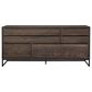 Blue River Nevada 2-Piece Dining Table Set in Dark Brown, , large