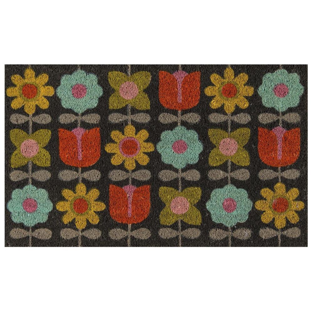 Novogratz Aloha ALO-19 1"6" x 2"6" Multicolor Door Mat, , large