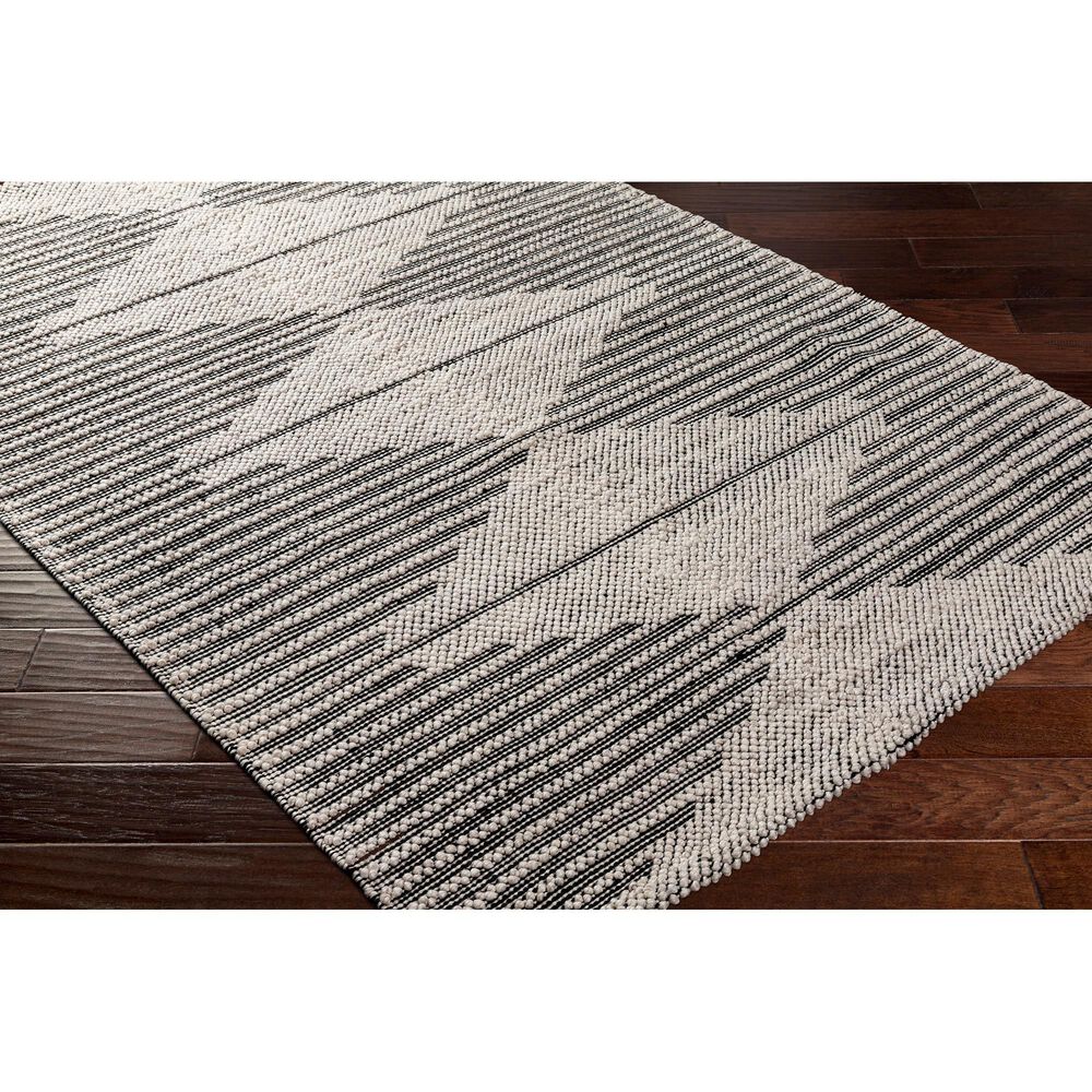 Surya Daffodil 6&#39; x 9&#39; Light Grey and Beige Area Rug, , large