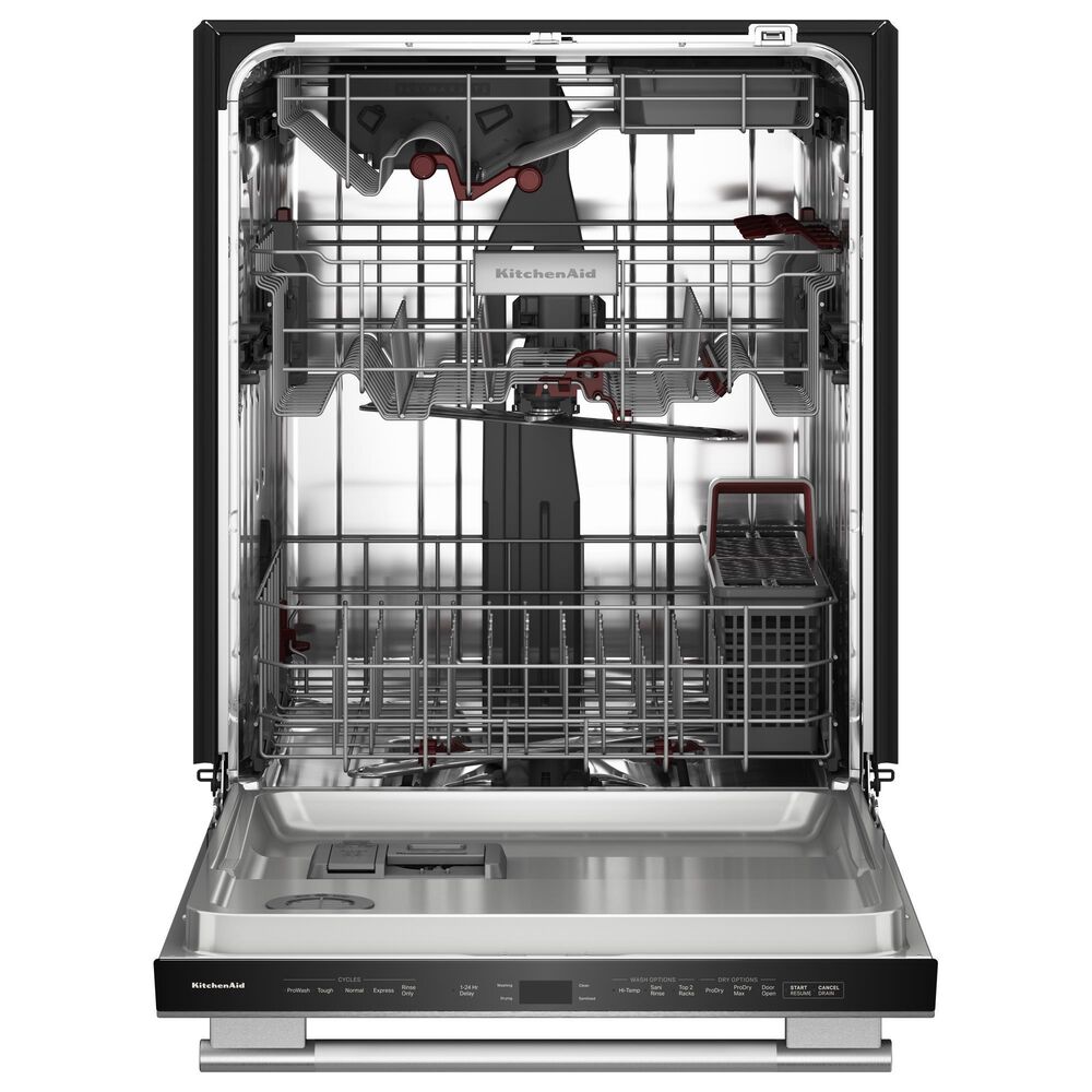 KitchenAid 24&quot; Max Jets Third Rack Dishwasher with Advanced ProDry System, Bar Handle and Ultra-bright LED Lighting in PrintShield Stainless, , large
