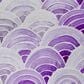 Dalyn Rug Company Seabreeze Geometric 2"3" x 7"6" Violet Runner, , large