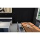 Soho Studio Carver Peak Nero 12" x 24" Satin Semi-Polished Marble Tile, , large