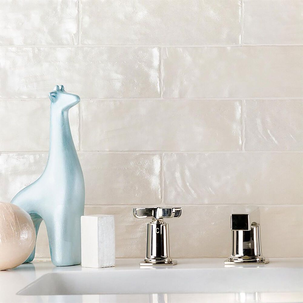 Soho Studio Myorka Cream 2&quot; x 8&quot; Ceramic Tile, , large