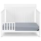 Hearth and Haven Shailee 4-In-1 Convertible Crib in White, , large