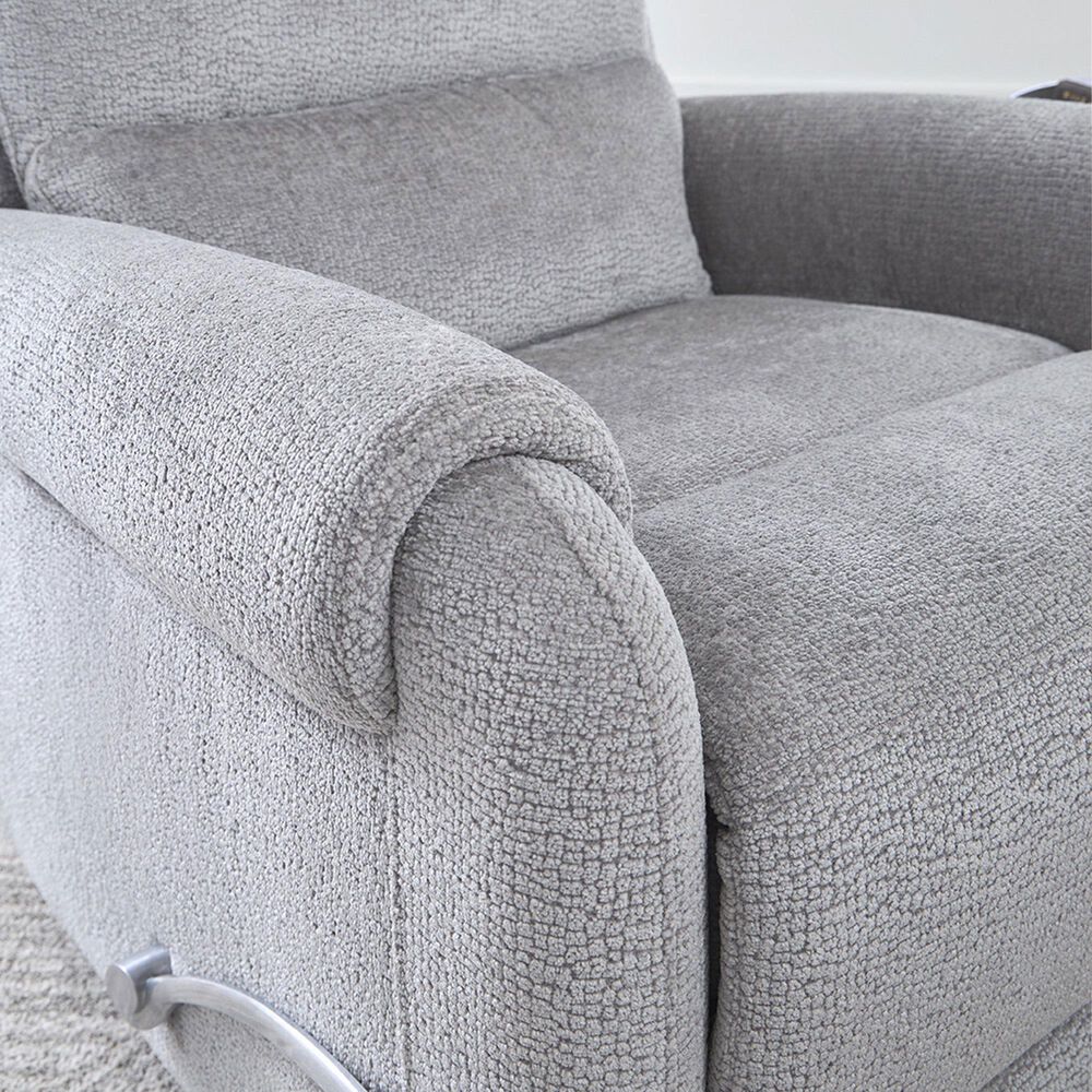 Simeon Collection Gentry Manual Swivel Glider Recliner in Shadowplay, , large