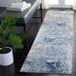 Safavieh Aston  2" x 7" Light Blue and Grey Runner, , large