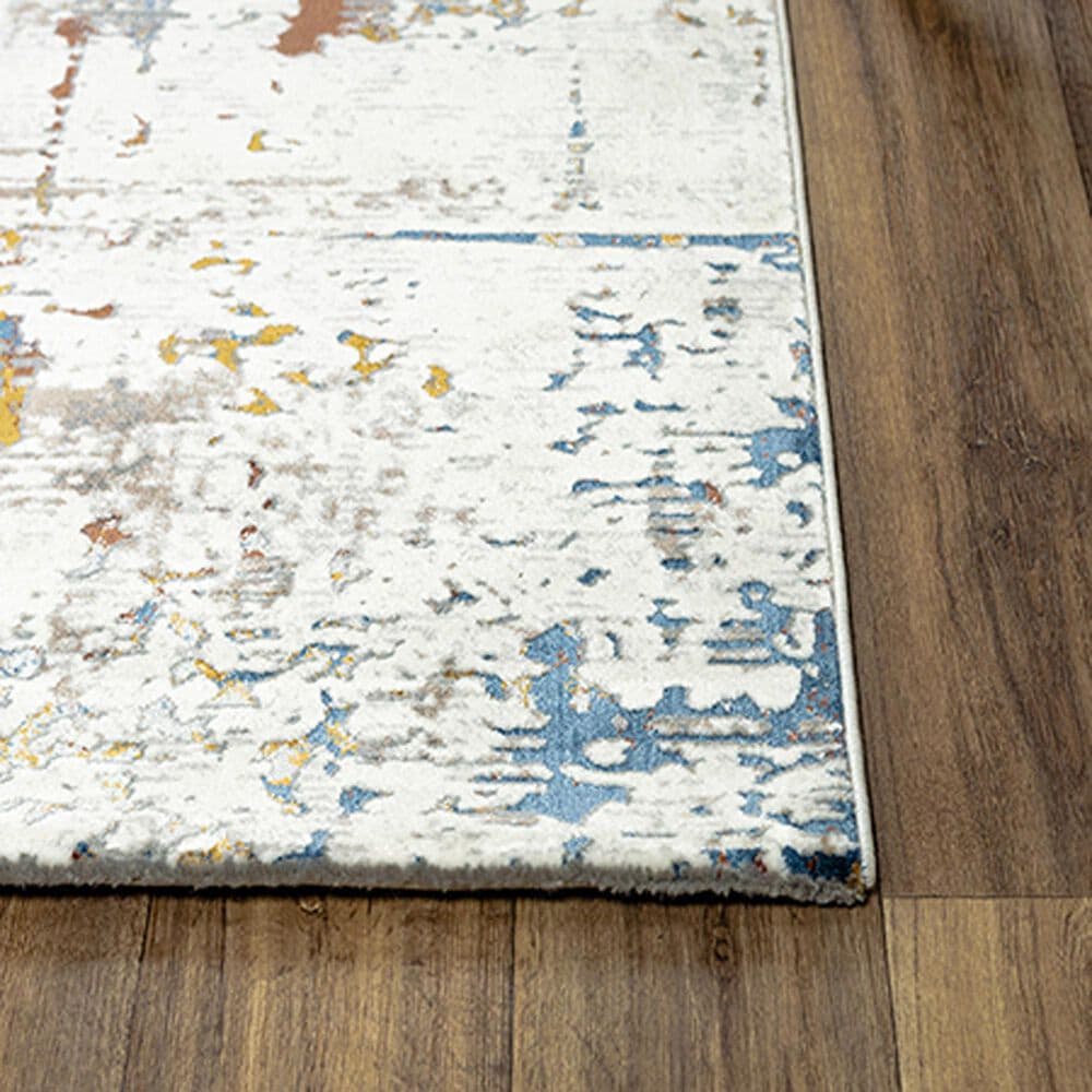 RIZZY Westchester WESWES861 5&#39;3&quot; x 7&#39;6&quot; Ivory and Multicolor Area Rug, , large