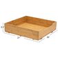 Household Essentials Glidez 20" 1-Tier Pull-Out/Slide-Out Storage Organizer for Under Cabinet Use in Natural, , large
