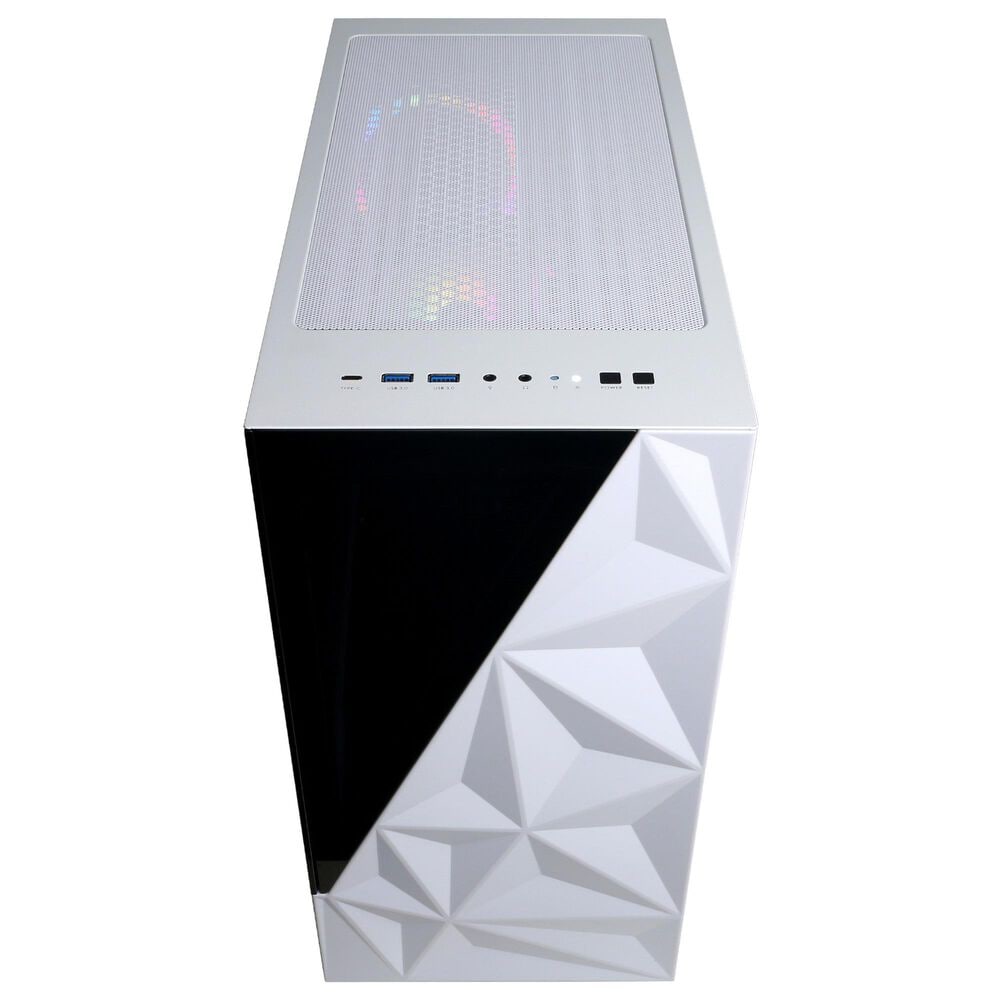 CyberPowerPC Gamer Master Gaming Desktop | AMD Ryzen 5 8400F - 16GB RAM - NVIDIA GeForce RTX 5060 Graphics - 2TB SSD in White, , large