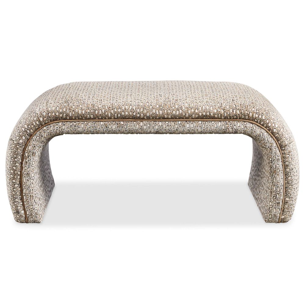 Sam Moore Lulu Bedroom Bench in Amber and Cognac, , large