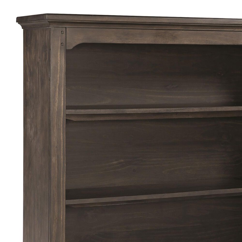 Eastern Shore Taylor Bookcase Hutch in River Rock, , large