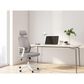 CorLiving Workspace Office Chair with White Frame in Grey, , large