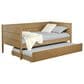 Coaster Calinda Twin Daybed with Trundle in Warm Natural Brown, , large