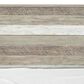 Blue River Bridges Queen Platform Bed in Natural and Gray, , large