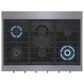 Bosch 36" Gas Cooktop with 6 Burners in Stainless Steel, , large