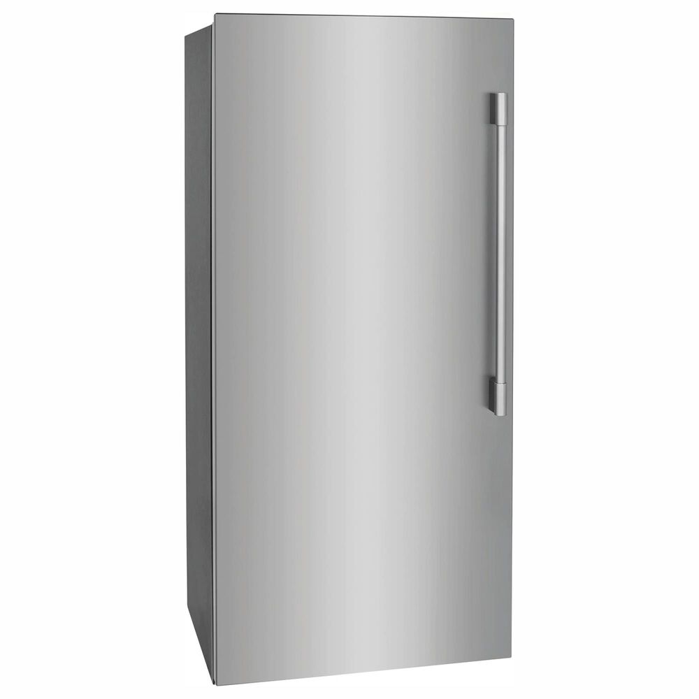 Frigidaire Professional 18.9 Cu. Ft. Single-Door Left Hinge Freezer &amp; 18.9 Cu. Ft. Single-Door Right Hinge Refrigerator in Stainless Steel, , large