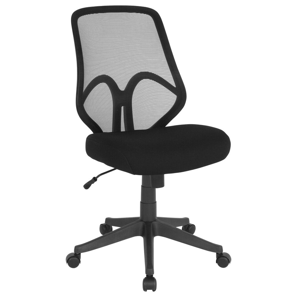 Flash Furniture Salerno Office Chair in Black, , large