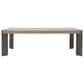 Chapel Hill Anderson Park Dark Dining Table in Moose Trail and Frontier Brown - Table Only, , large
