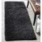 Safavieh Sheep Shag SSG120C 2"3" x 6" Charcoal Runner, , large
