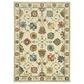 Oriental Weavers Francesca Traditional 2"3" x 7"6" Ivory Runner, , large