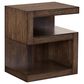 Riva Ridge Modern Loft S Nightstand in Brownstone, , large