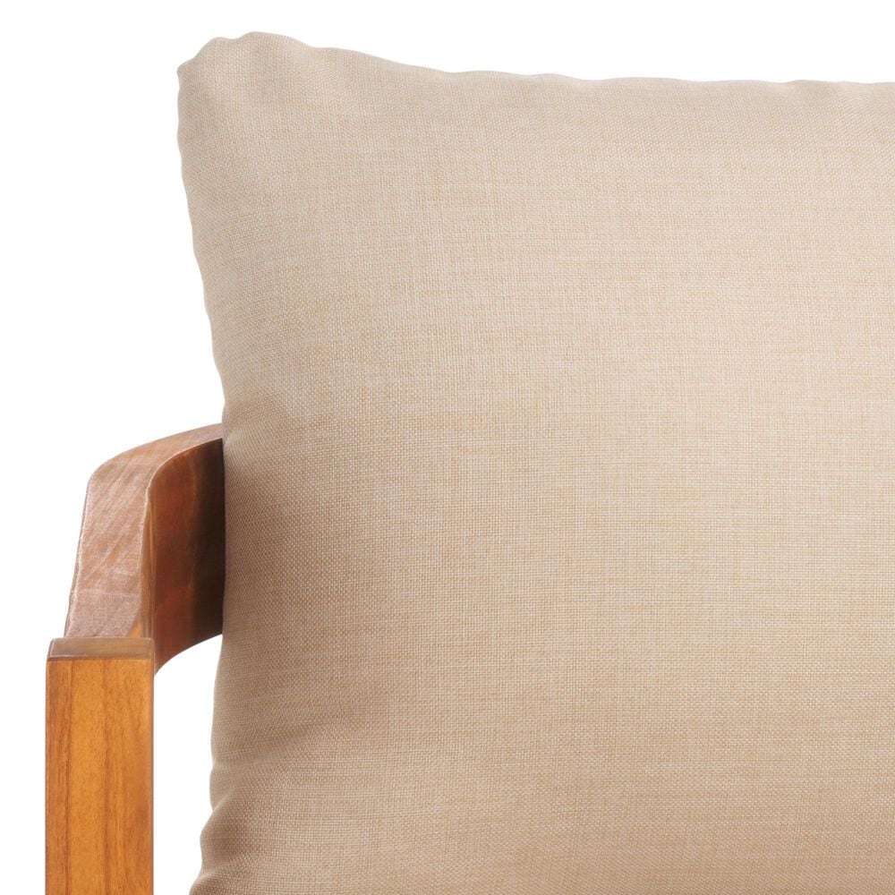 Safavieh Owen 3-Seater Outdoor Sofa in Taupe, , large