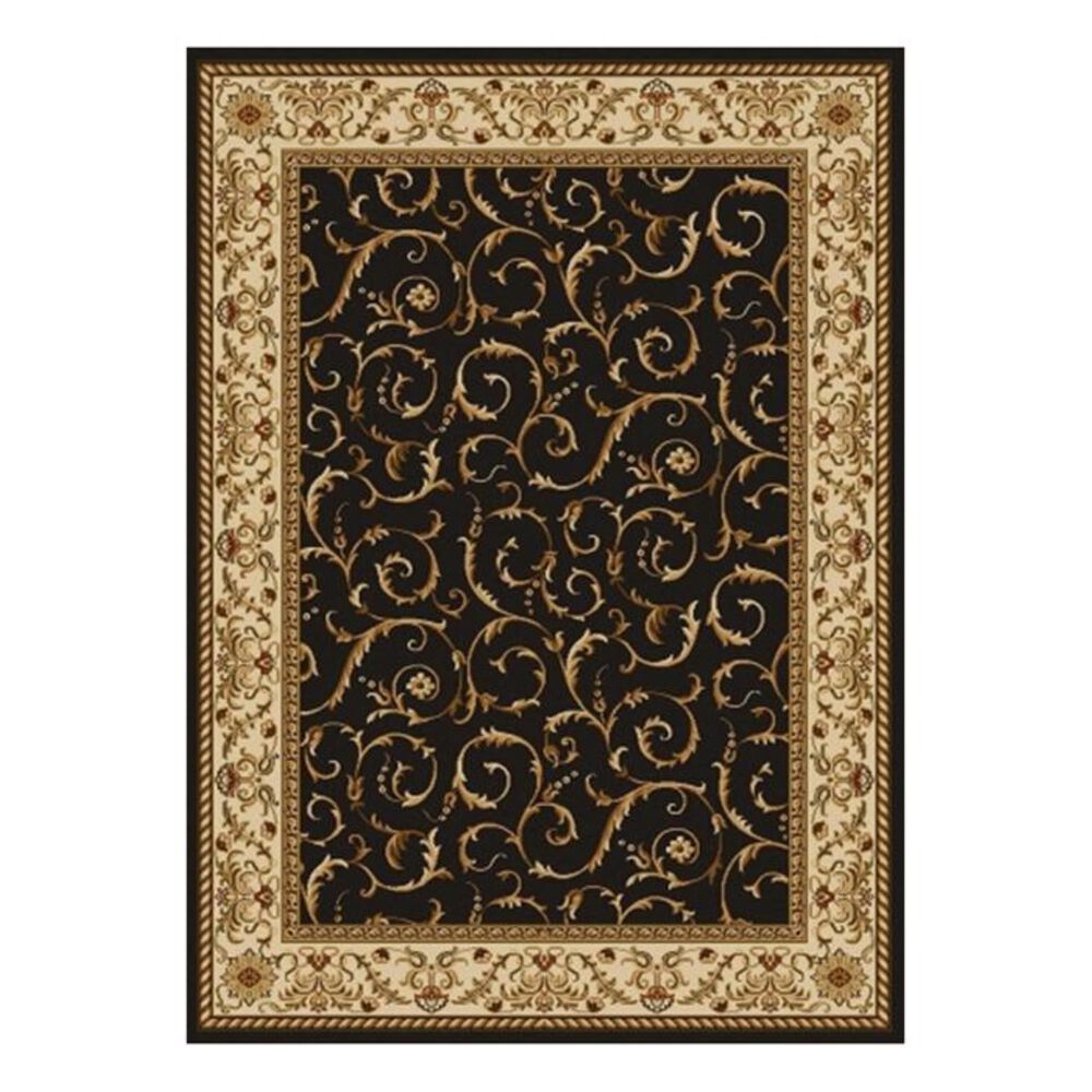 Radici USA Como 1599 3'3" x 4'11" Brown Area Rug, , large