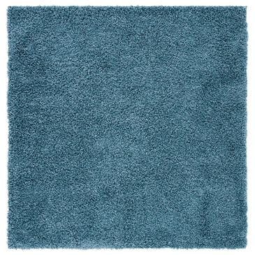 Safavieh Venus Shag 2"7" Square Blue Area Rug, , large