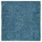 Safavieh Venus Shag 2"7" Square Blue Area Rug, , large