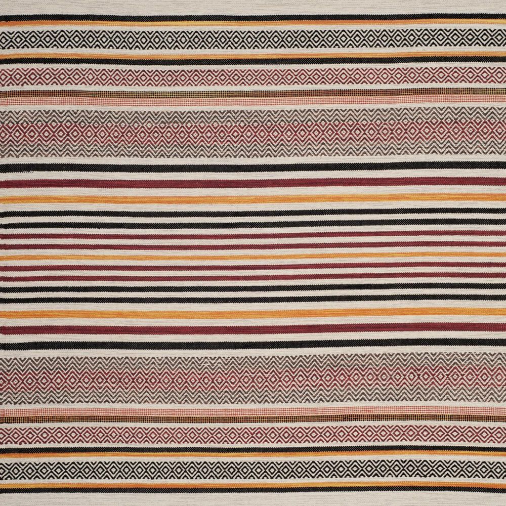 Safavieh Montauk 2&#39;6&quot; x 10&#39; Red and Multicolor Runner, , large