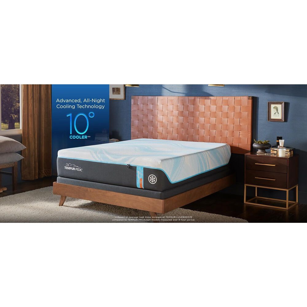 Tempur-Pedic LuxeBreeze 2.0 Firm California King Mattress with Low Profile Box Springs, , large