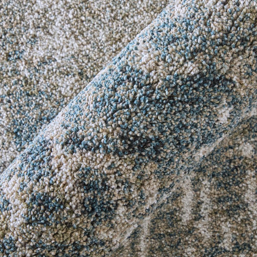 Feizy Richmond Blue and Beige 5&#39; x 7&#39;6&quot; Area Rug, , large