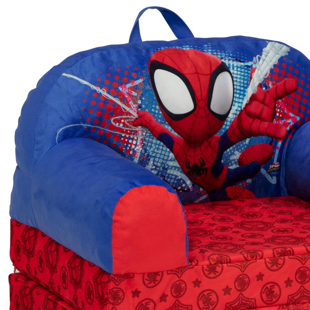 Delta Children Spidey and His Amazing Friends Cozee Buddy Flip-Out Chair in Red, , large