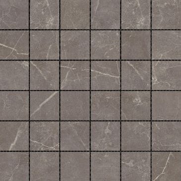 Emser Sterlina II Henna 2" x 2" Square on 12" x 12" Matte Porcelain Mosaic Sheet, , large