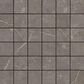 Emser Sterlina II Henna 2" x 2" Square on 12" x 12" Matte Porcelain Mosaic Sheet, , large
