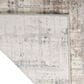 Nourison Infinity IFN02 9" x 12" Ivory, Grey and Blue Area Rug, , large