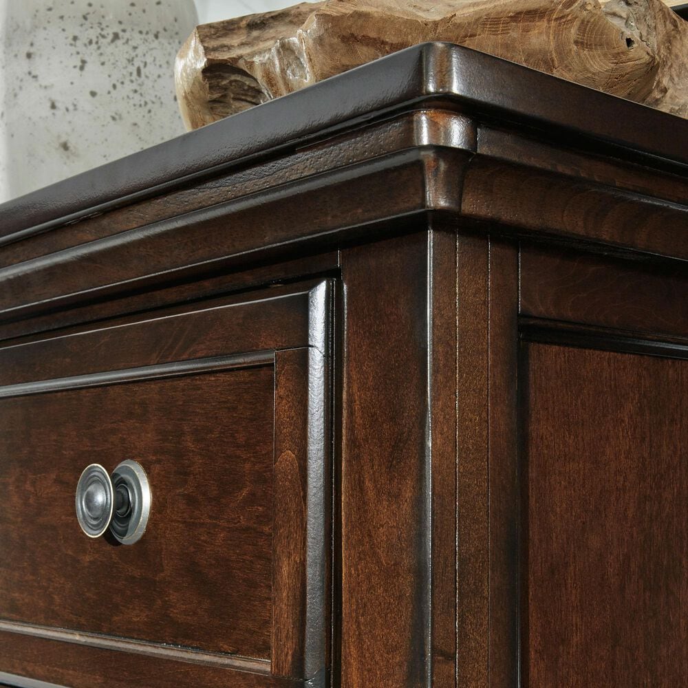 Millenium Porter 5-Piece Queen Bedroom Set in Rustic Brown, , large