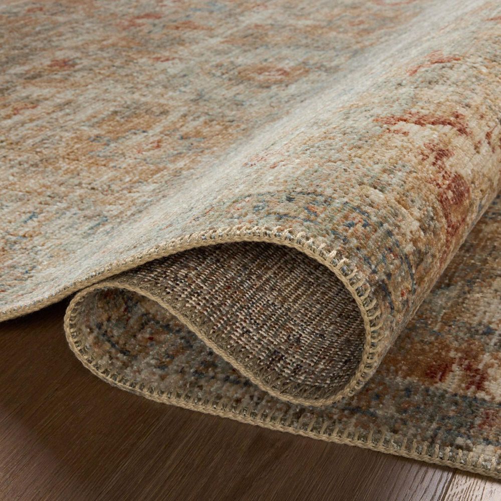 Loloi Heritage 2&#39;5&quot; x 12&#39; Grey and Sunset Runner, , large