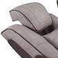 Titanic Furniture Power Reclining Loveseat with Power Headrest in Brown, , large