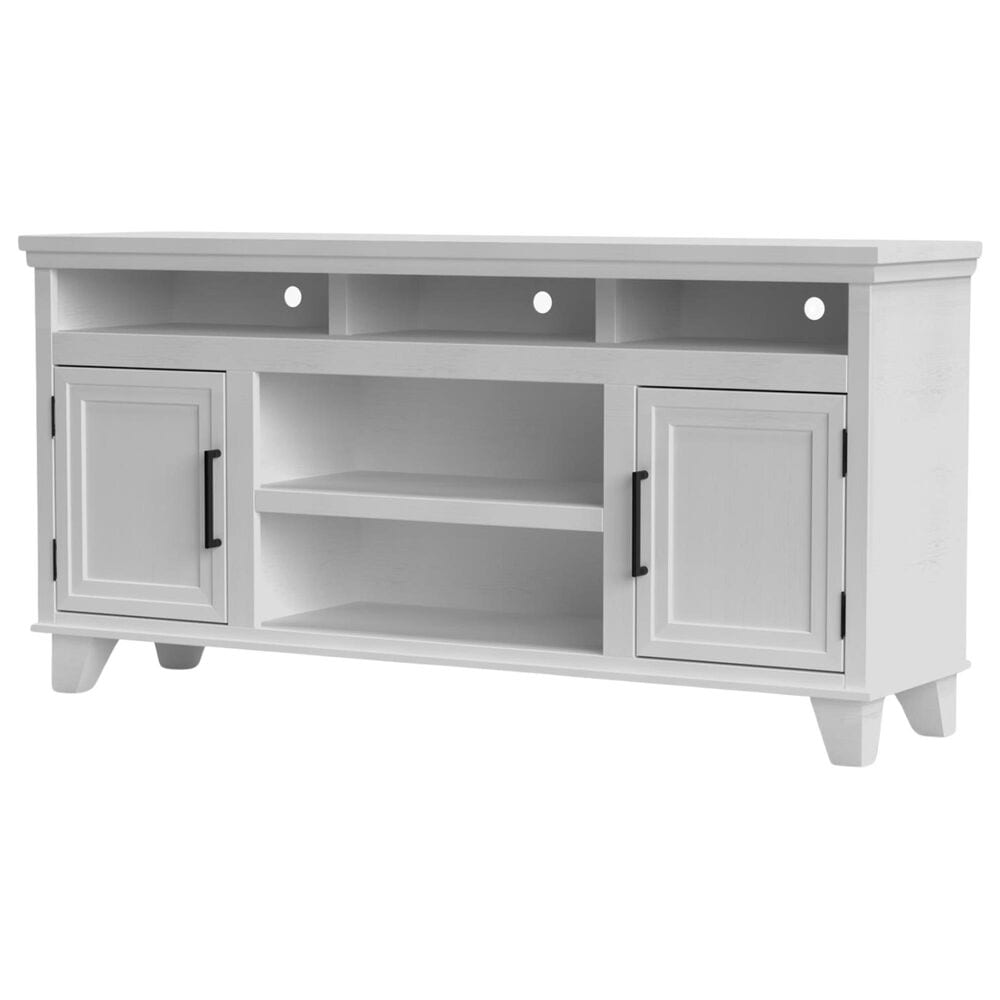 Legends Home Sonoma 64" TV Console in Jasmine White Wash and Barnwood, , large