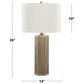 Grandview Gallery Huit Metal Table Lamp in Antique Brass, , large